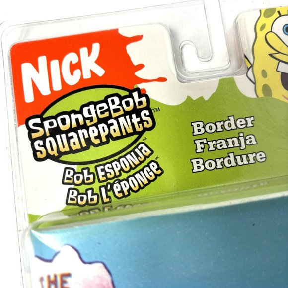 Spongebob Squarepants Removable Wall Border 2 Pkg  NOS NWT - Picture 5 of 11